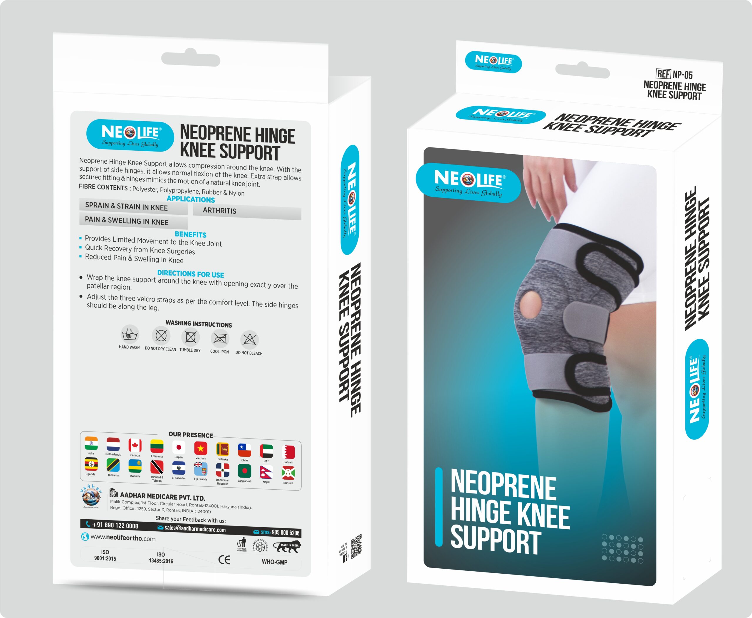 Neoprene Hinge KNee Support