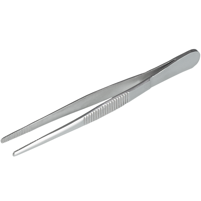 Forceps 14cm with teeth