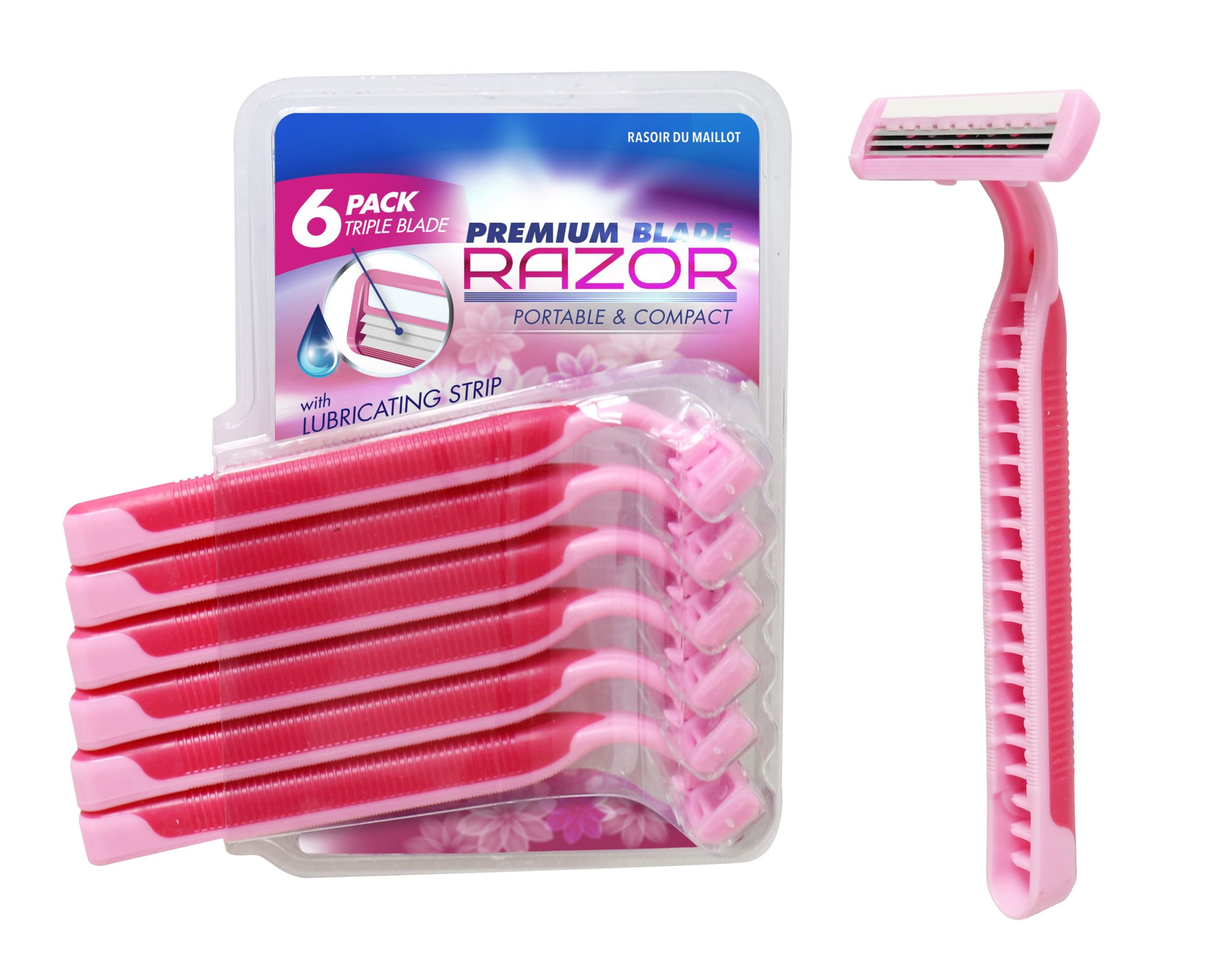 AG0276-scaled-1.jpg Razor Ladies Disposable 3 Blade - Pack of 6 - Image 1