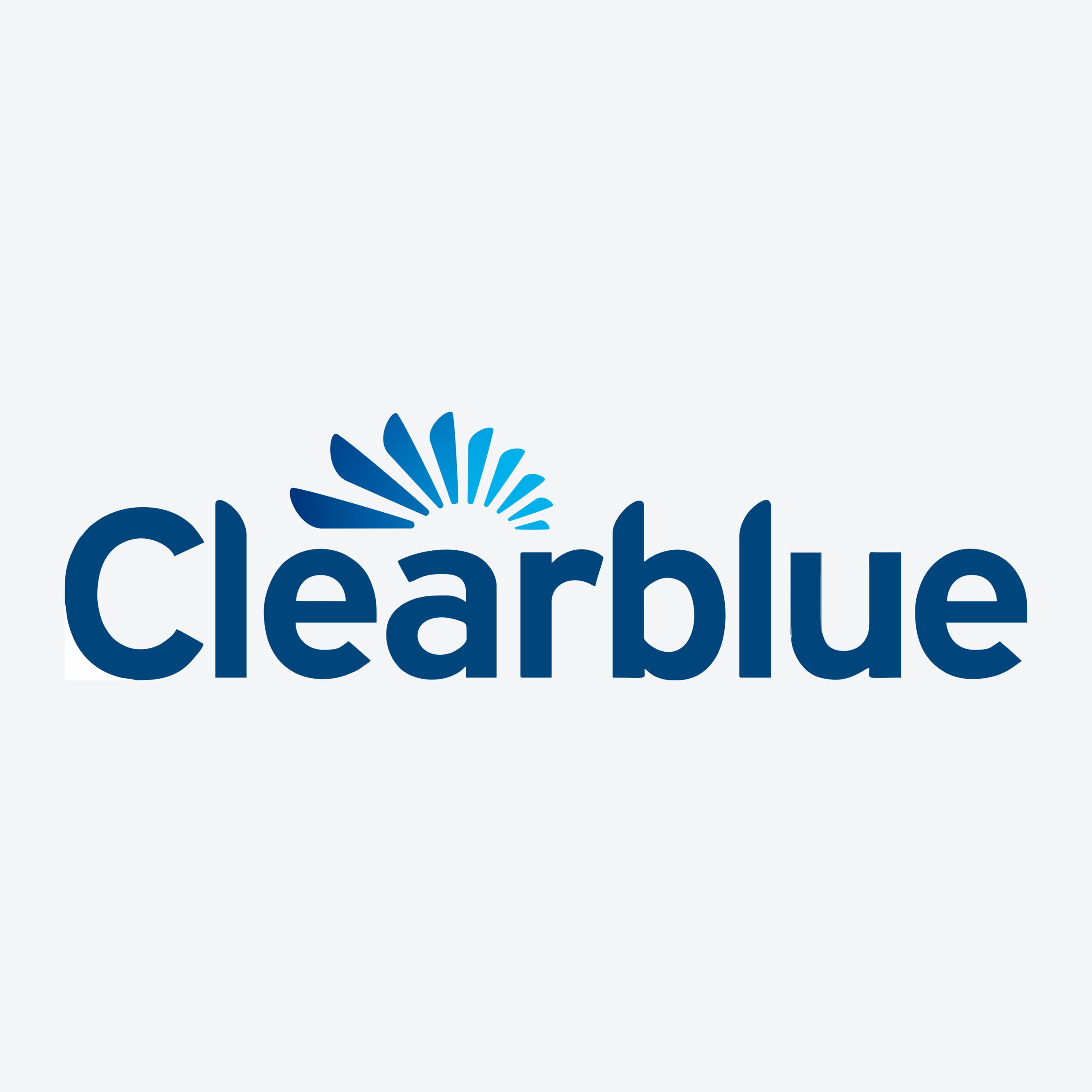 Clearblue Logo with Background