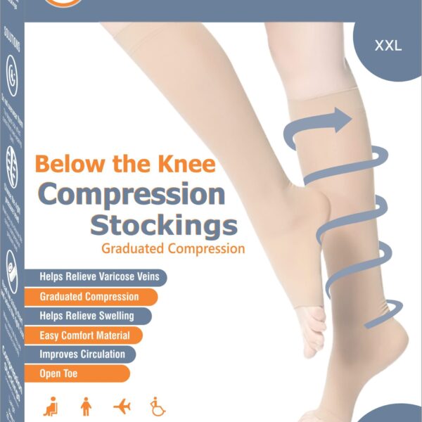Compression Stockings XXXL Below the Knee Class 2