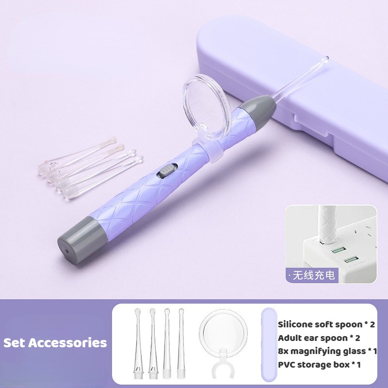 Ear-Pic-new.jpg Luminous Ear Pick Set with Magnifier - Image 1