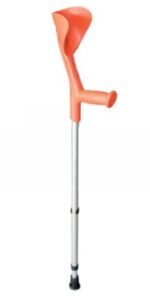 Elbow Crutch Orange - Single