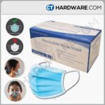 Surgical 3-Ply Face Masks Box of 50 - Medical Grade - Image 3