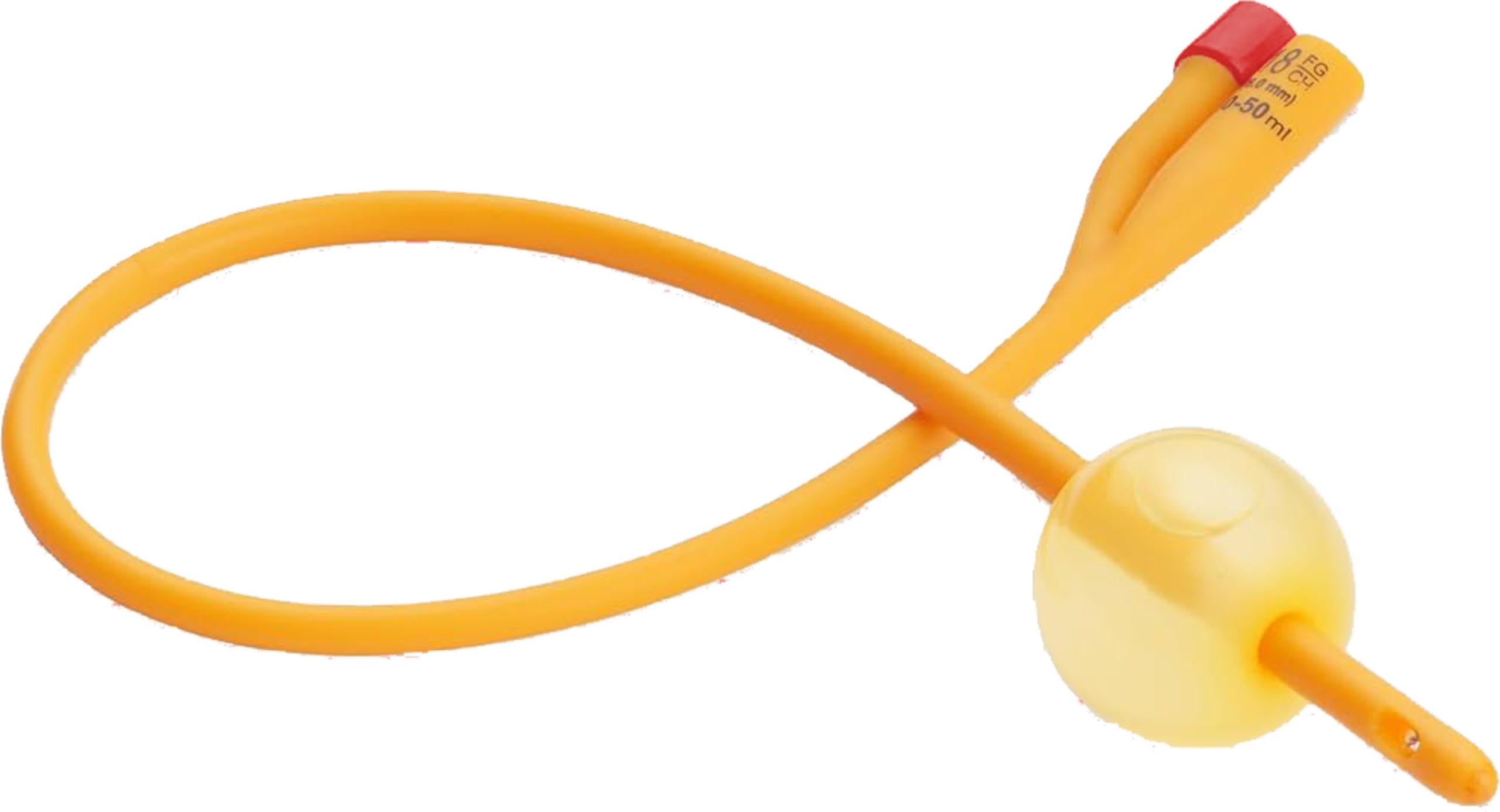 Foley-Catheter-Latex-Silicone-Two-Way-18FR-10s-Red-scaled-1.jpg Foley Catheter 2-Way Latex Silicone 18FR Red - Pack of 10 - Image 1