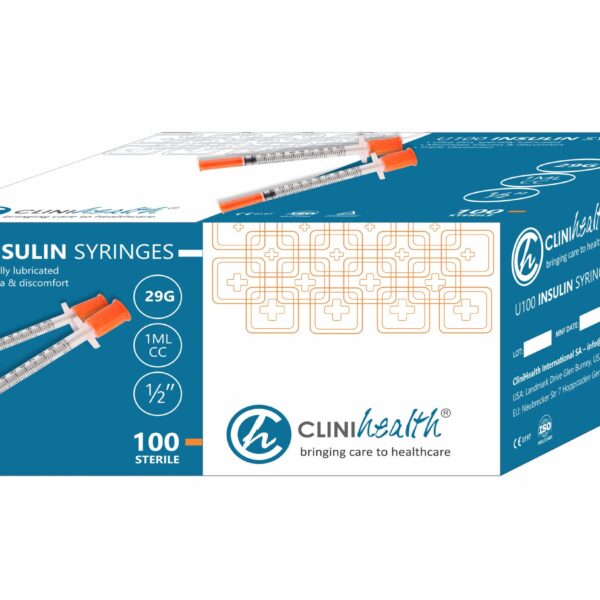 1ml Syringe with 29G (Insulin) - Pack of 100