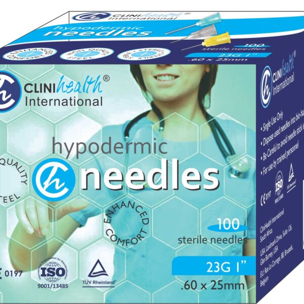 Needle 23G 1 Inch (.60X.25) - Box of 100