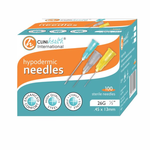 Needle 26G 0.5 Inch (0.45X13) - Box of 100