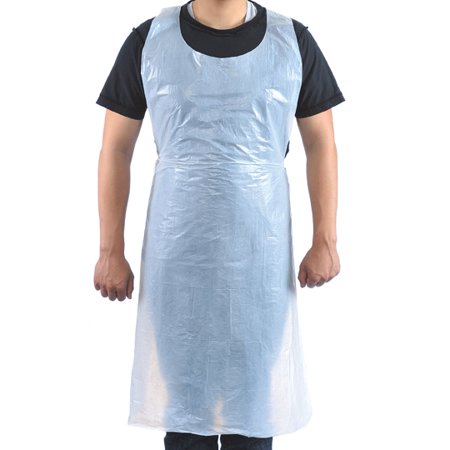 PLASTIC-APRON-100.jpeg Disposable Econo Aprons - Pack of 100 - Image 1