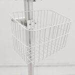 Patient Monitor Trolley - 5 Wheel Base Hydraulic - Image 2