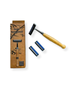 Bamboo Handle 2-Blade Razor Set - Image 2