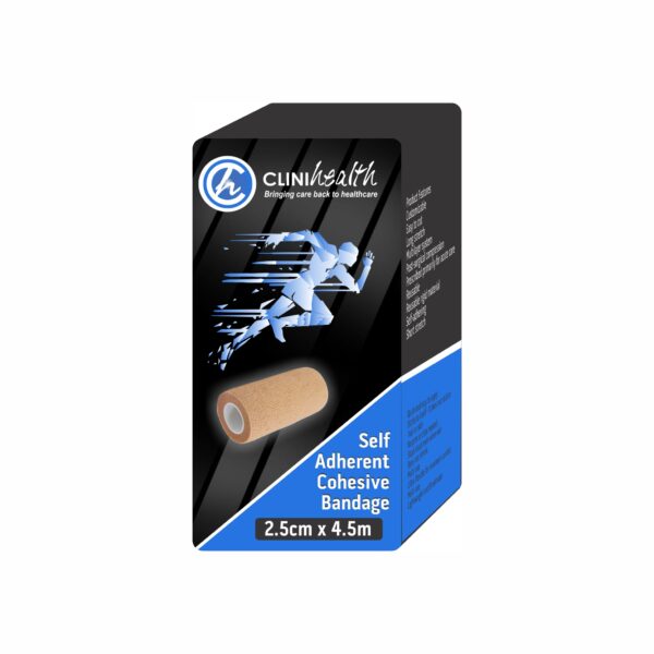 Self Adherent Cohesive Bandages 2.5cm x 4.5M – Singles