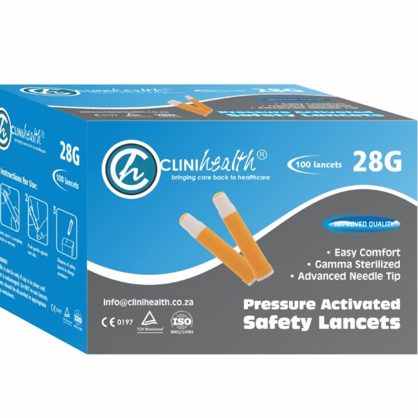 Lancets Safety 28G - Box of 100