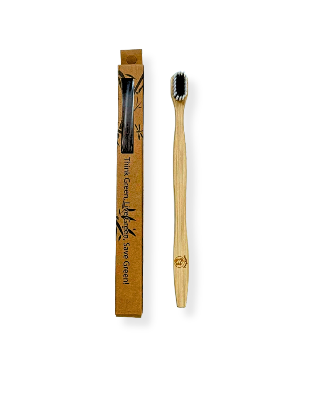 Toothbrush-Black-1.png Bamboo Toothbrush Adult 0.15mm Soft - Single - Image 1