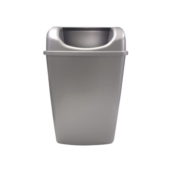 Wall Waste Bin Solo Plastic - Satin/ABS