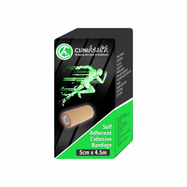 Self Adherent Cohesive Bandage 5cm x 4.5m – Singles