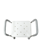 Shower Chair with Handles and No Backrest - Image 2