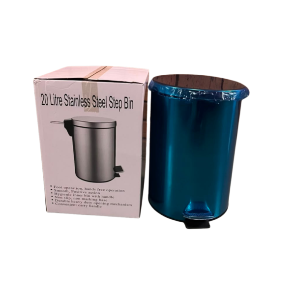 Pedal Bin 20L Stainless Steel