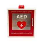Wall-Mounted Steel AED Cabinet with Snap Lock