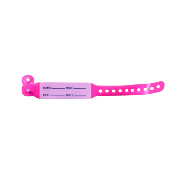 Identification Bands Pink Neonatal – Pack of 100