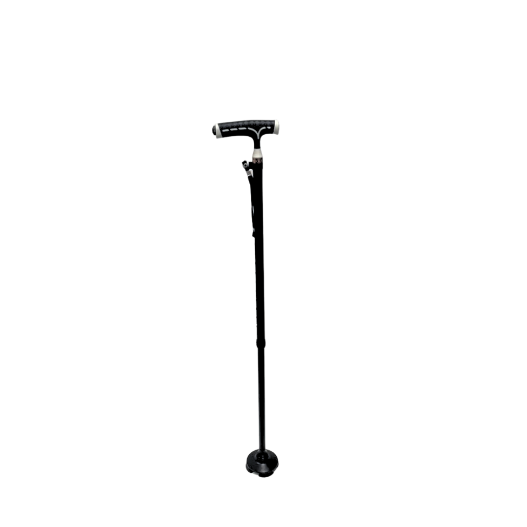 Quadripod-Crutches-Foldable-2.png Quadripod Walking Stick with Integrated LED Torch - Image 1