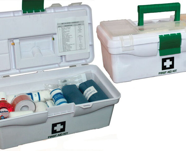 Regulation 7 First Aid Kit Plastic Box - Complete Box