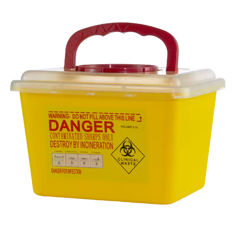 Sharp-Container-No-Background.png Sharps Container 5L - Image 1