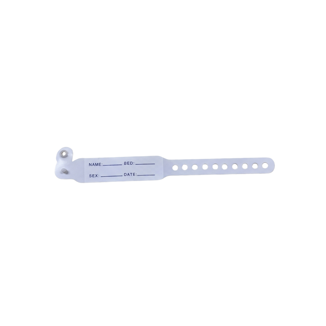 White-Neonatal-ID-Band.png White Child Patient Identification Bands – Pack of 100 - Image 1